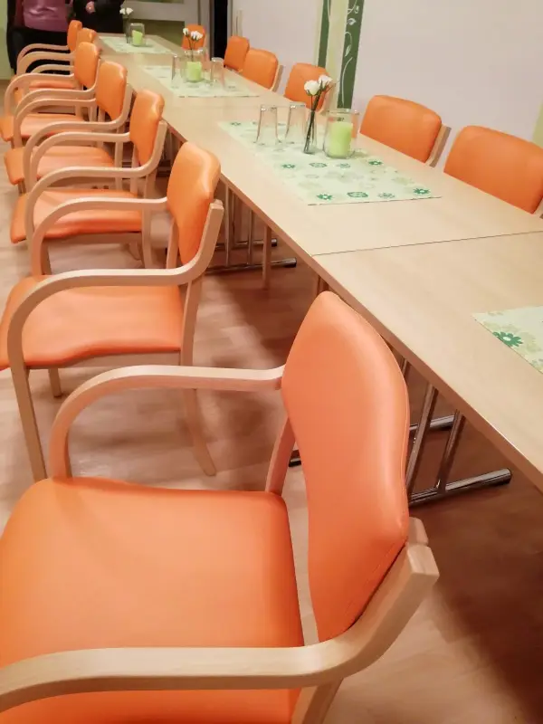 Vinjeta A -sedák překližka