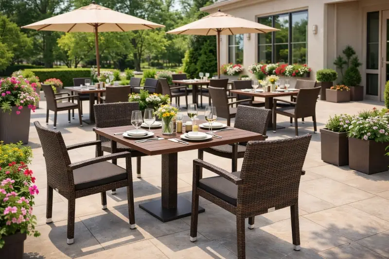 Venkovní židle a stoly